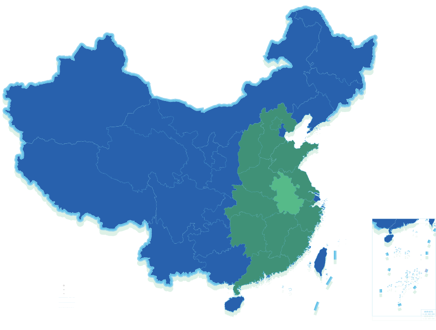 億力業務分布于<br/>全國30多個投資運營和服務城市